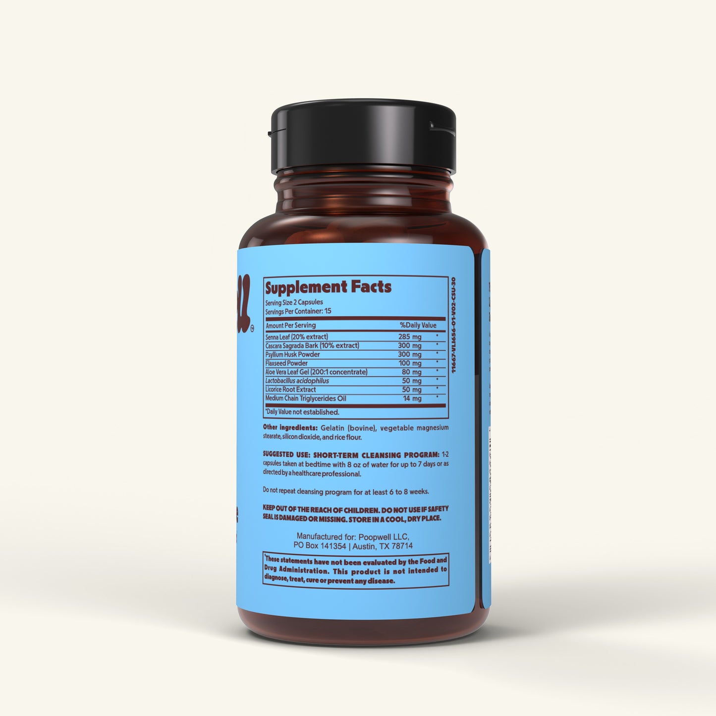 7-Day Colon Cleanse - Gentle Gut Reset Capsule