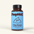 PoopWell 7-Day Colon Cleanse capsule bottle, front view
