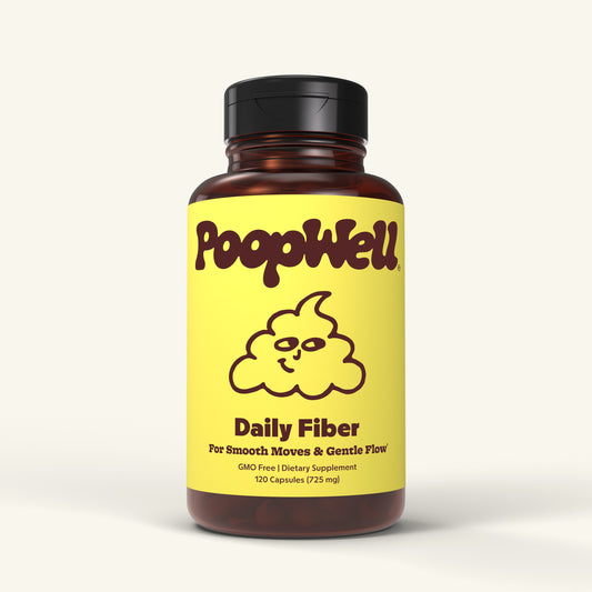 Daily Fiber - Psyllium Husk Capsules for Digestion