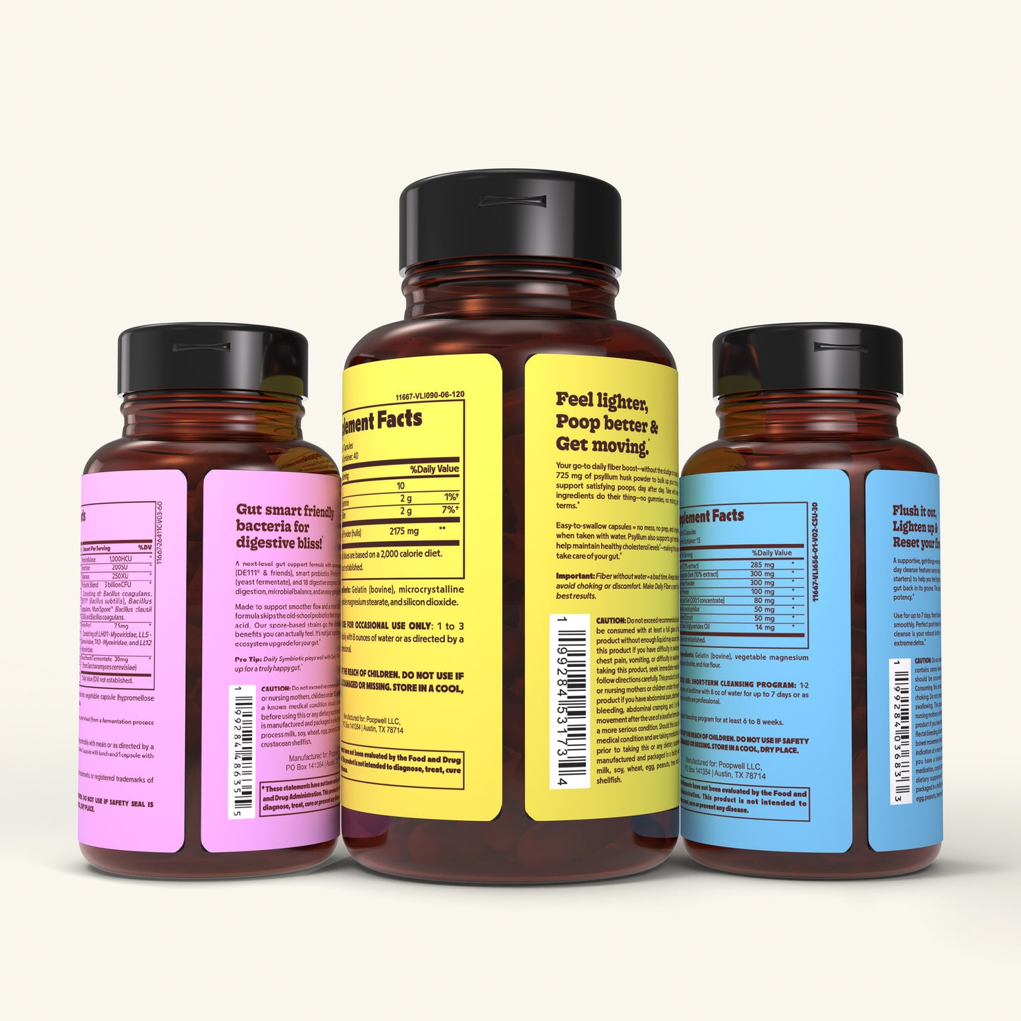 Happy Gut Trio - Complete Gut Health System