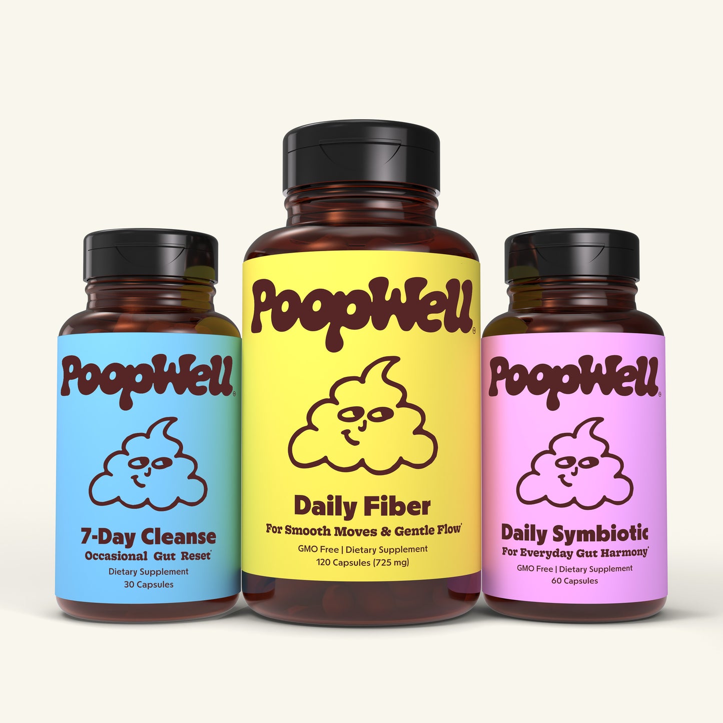 Happy Gut Trio - Complete Gut Health System